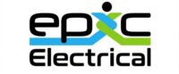 Epic Electrical logo with blue and green.