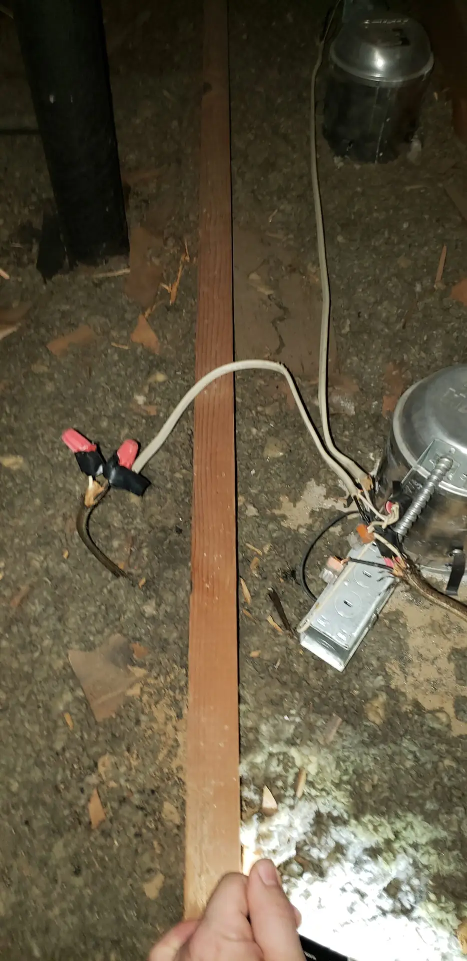 Exposed Electrical Wiring Repair