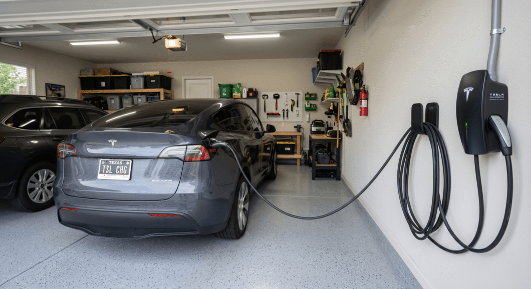 tesla wall connecter